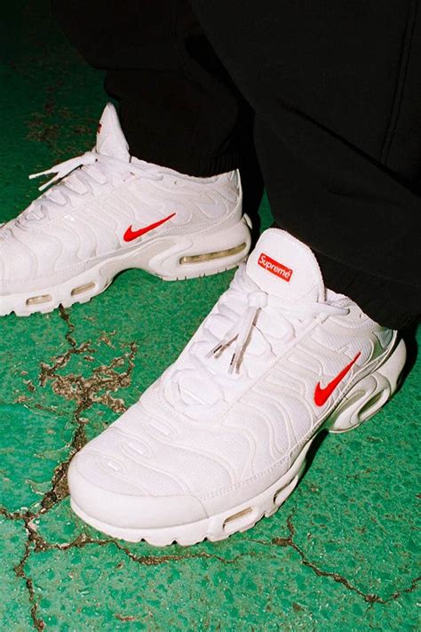 nike tm weiß|Nike Air Max Plus Supreme White Men's .